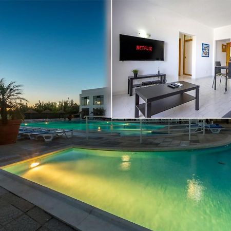 Sea View Apartment - 3 Swimming Pool & Fitness Albufeira Eksteriør bilde