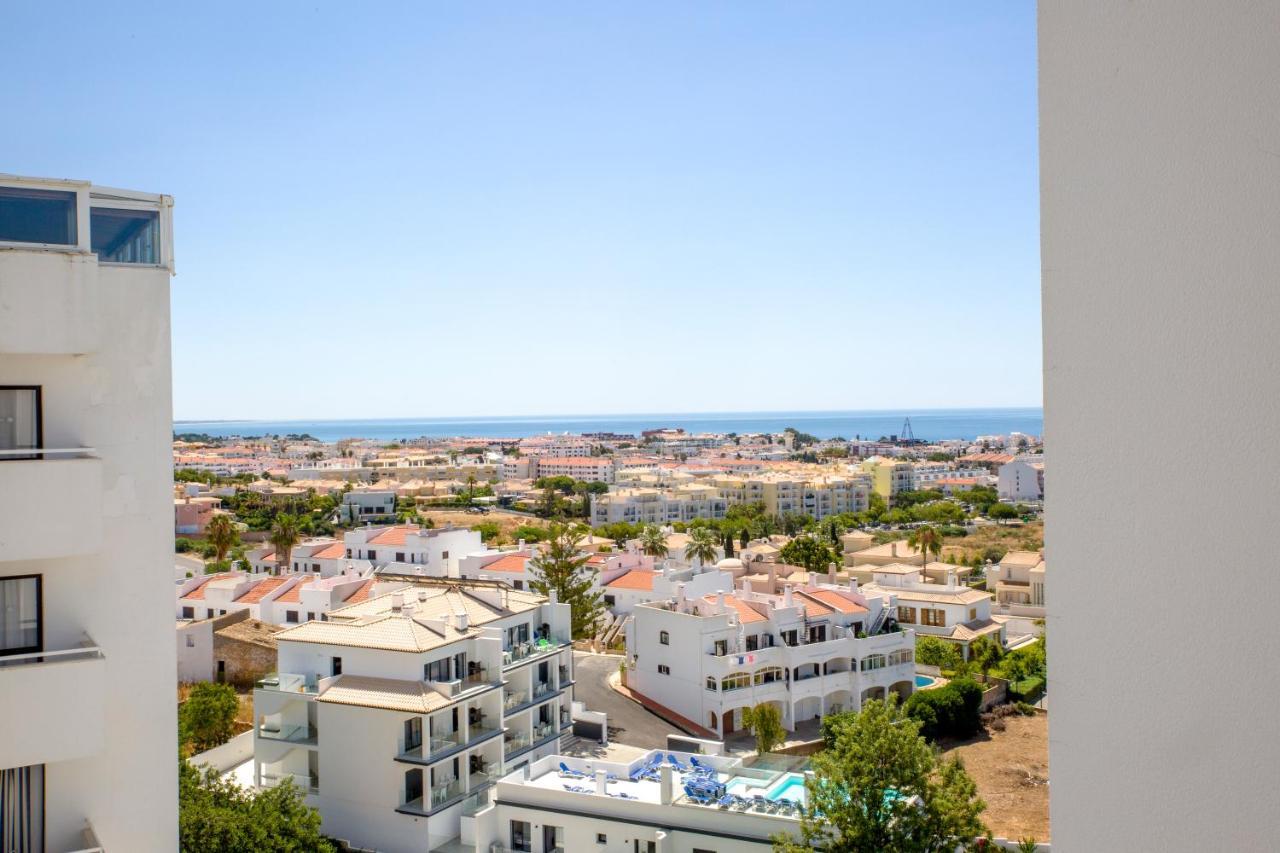 Sea View Apartment - 3 Swimming Pool & Fitness Albufeira Eksteriør bilde