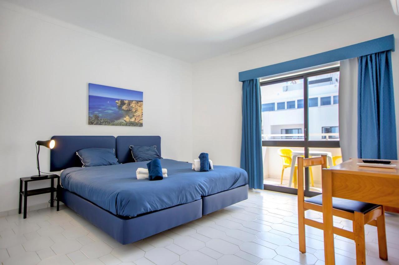 Sea View Apartment - 3 Swimming Pool & Fitness Albufeira Eksteriør bilde