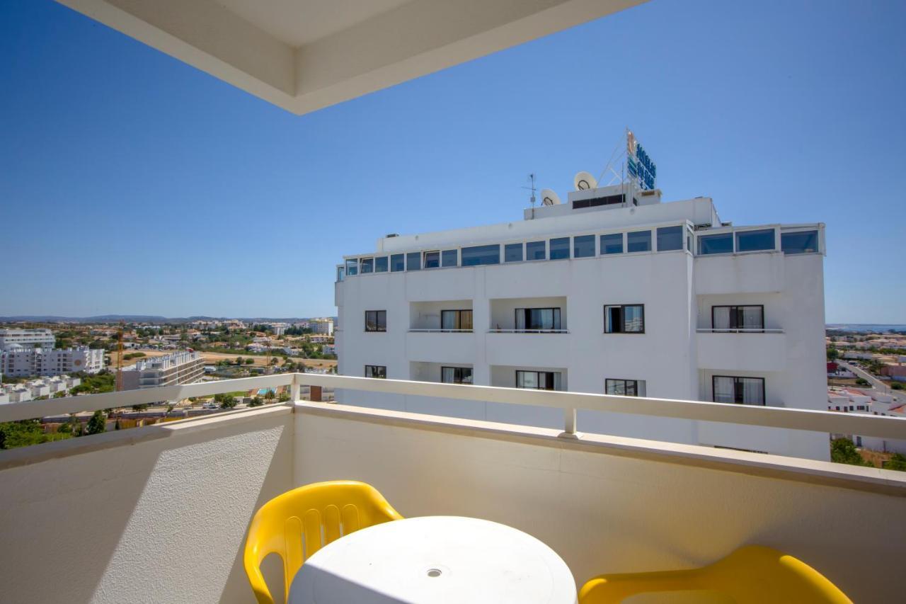Sea View Apartment - 3 Swimming Pool & Fitness Albufeira Eksteriør bilde
